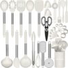 AIKKIL Kitchen Utensils Set – 30 PCS Silicone Tools