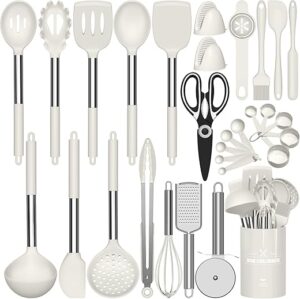 AIKKIL Kitchen Utensils Set – 30 PCS Silicone Tools