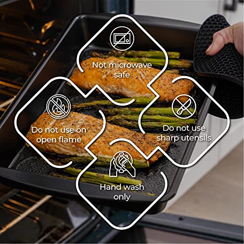 KITCHENATICS Carbon Steel Nonstick Baking Pans Set - Image 3