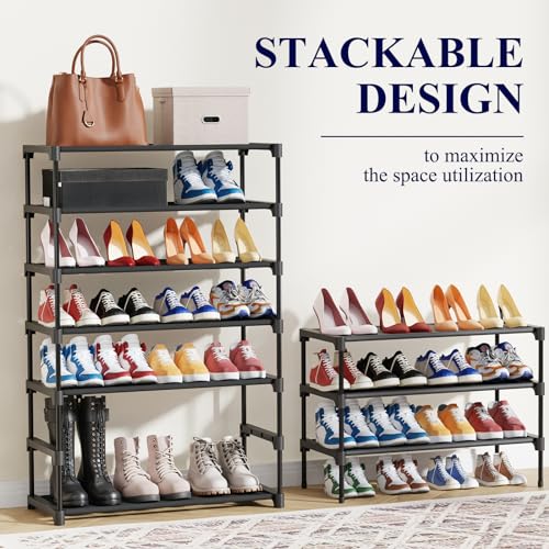 Kitsure Premium Non-Woven Shoe Rack Shelf - Image 5