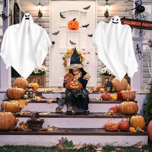 KIYTARBOO Halloween Hanging Ghosts Outdoor Decor - Image 5