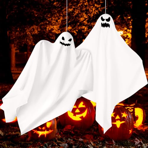 KIYTARBOO Halloween Hanging Ghosts Outdoor Decor - Image 2