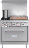 KoolMore KM-CRG36-NG 36 In. 2 Burner Range