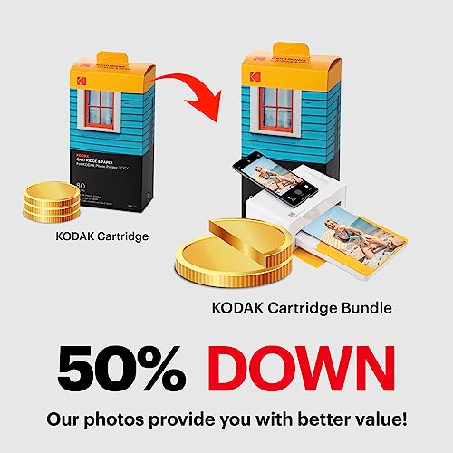 KODAK Dock Plus 4PASS Instant Photo Printer - Image 2