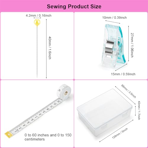 KOLUPA Sewing Clips & Pins Set With Box - Image 2