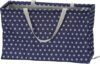 Household Essentials Krush Canvas Utility Tote, Blue Stars