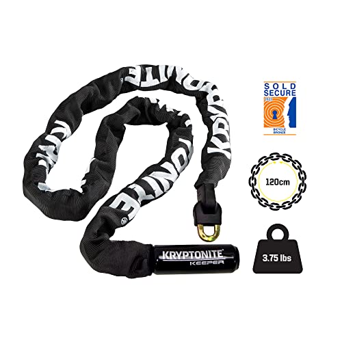 Kryptonite Keeper 712 Bike Chain Lock, Black - Image 4