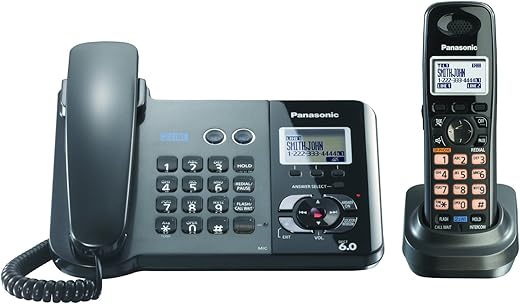 Panasonic KX-TG9391T 2-Line Corded/Cordless Phone