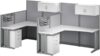 Bush Business Furniture L Shaped Cubicle Desks With Storage