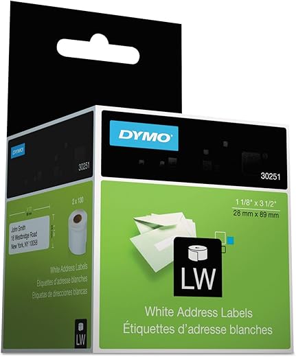 DYMO Labels For LabelWriter Printers DYM30251