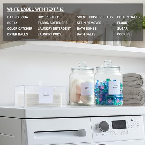 LANDNEOO Glass Jars And Dryer Sheet Holder - Image 3