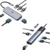 LIONWEI Laptop Docking Station Dual Monitor Hub