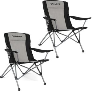KingCamp Large-Angle Backrest Folding Camping Chairs Adults