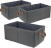 Fordonral Large Capacity Storage Bins Organizer