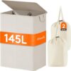 Lifewit Large Double Laundry Hamper With Lid