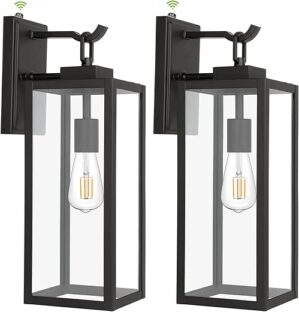 hykolity Large Dusk To Dawn Wall Lanterns