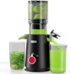 ECOSELF Large Feed Chute Masticating Juicer (Red)