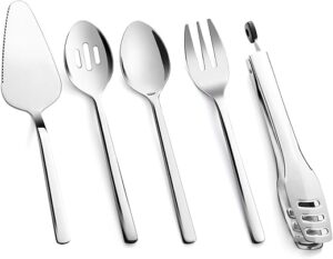 KINGSTONE Large Hostess Serving Utensils Set