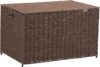 Household Essentials Large Paper Rope Woven Chest, Dark Brown