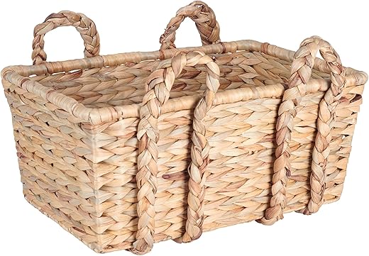 Household Essentials Large Rectangular Floor Storage Basket