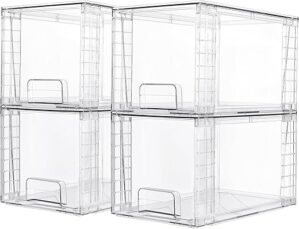 Vtopmart Large Stackable Acrylic Storage Drawers