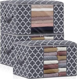 WISELIFE Large Storage Bags For Bedding