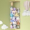 Eniffbaa Large Wood Corner Hanging Pet Storage