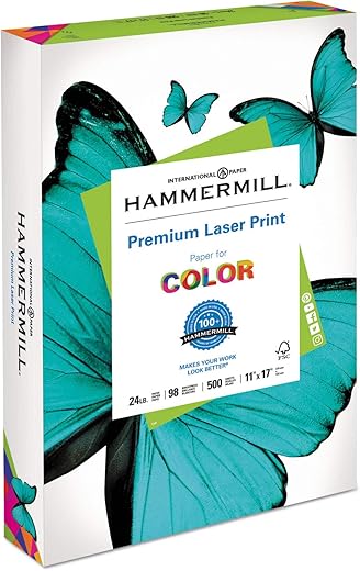 Hammermill Laser Print Office Paper, 11x17, 500 Sheets