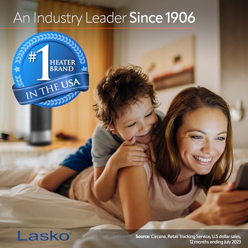 Lasko Ceramic Adjustable Thermostat Tabletop Heater - Image 2