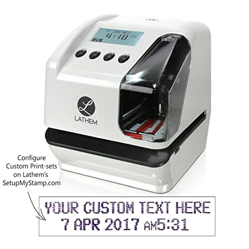 Lathem LT5000 Electronic Date & Numbering Stamp - Image 4