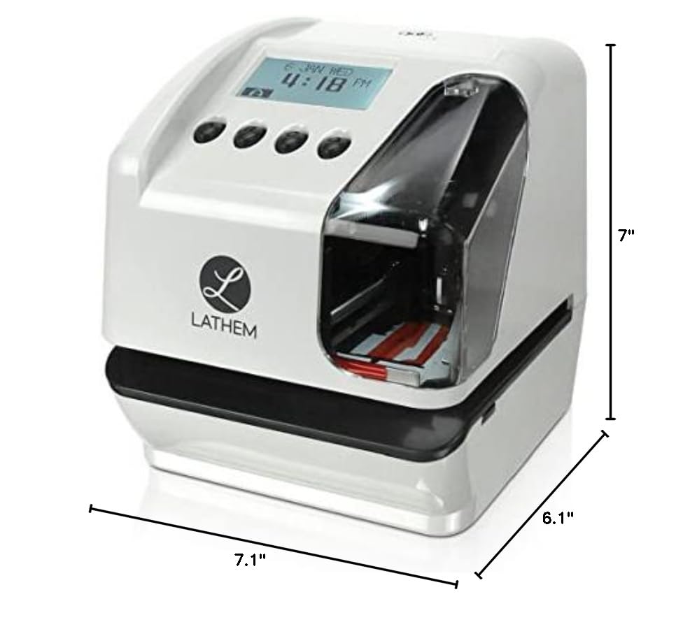 Lathem LT5000 Electronic Date & Numbering Stamp - Image 5