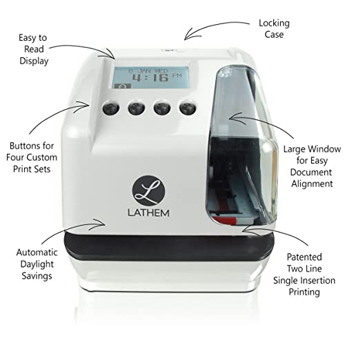 Lathem LT5000 Electronic Date & Numbering Stamp - Image 2