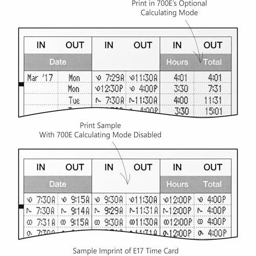 Lathem Model 700E Clock Time Cards - Image 3