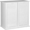 Household Essentials Laundry Sorter Cabinet With Shutter Front