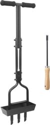 MEIIOFS Lawn Aerator Coring Tool With Tray
