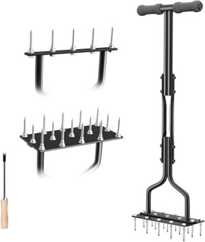 JONONMAS Lawn Aerator Spike Manual Tool