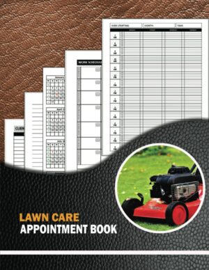 Lawn Care Business Organizer Calendar