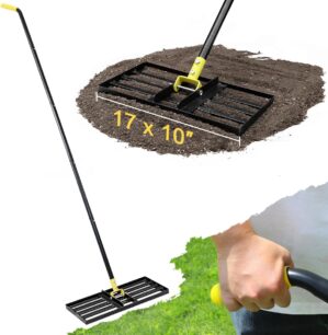 Colwelt Lawn Leveler Rake With 77’’ Handle
