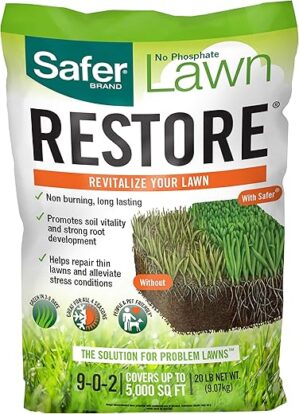 Safer Lawn Restore Natural Fertilizer 9335SR