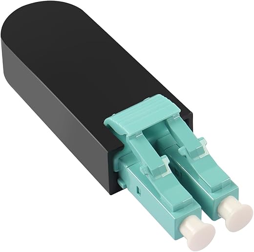 QIANRENON LC Multimode Duplex Fibre Optic Loopback Adapter
