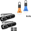 Lighting EVER LED Flashlights & Rechargeable Camping Lantern Set