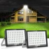 Karjoefar LED Flood Lights Outdoor, 100W Bright Work Light