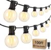 Mlambert LED Outdoor String Lights, Waterproof Shatterproof G40 Bulbs