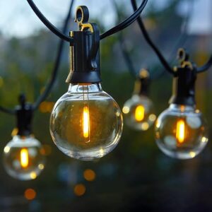 Brightown LED Patio Lights, 50 Ft, 25 Bulbs