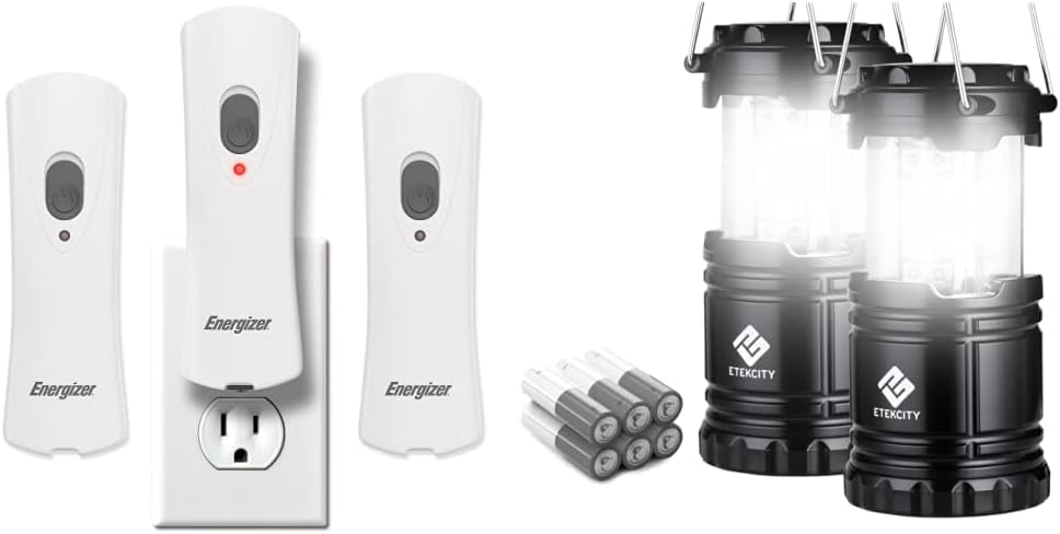 Energizer LED Rechargeable Plug-in Flashlights (3-Pack)
