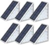 AUDLES LED Solar Outdoor Step Lights, IP67