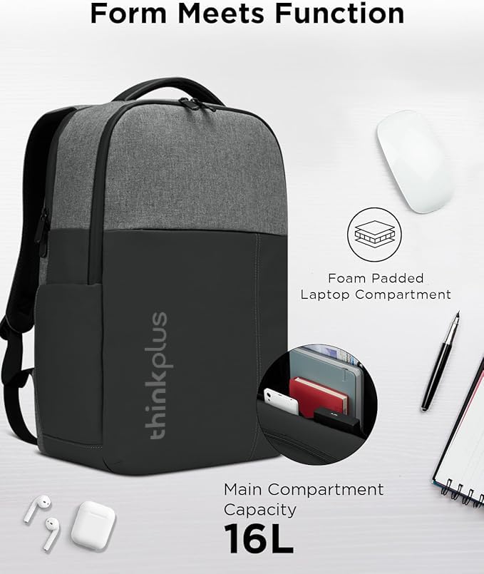 Lenovo 16L Padded Tablet & Computer Bag, Grey - Image 3