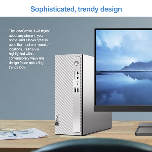 Lenovo IdeaCentre 3 SFF Desktop, 16GB RAM, 1TB SSD - Image 4