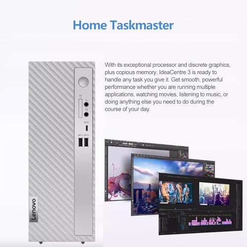 Lenovo IdeaCentre 3 SFF Desktop, 16GB RAM, 1TB SSD - Image 2