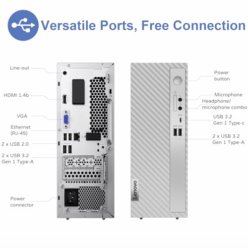 Lenovo IdeaCentre 3 Slim Desktop Computer - Image 5